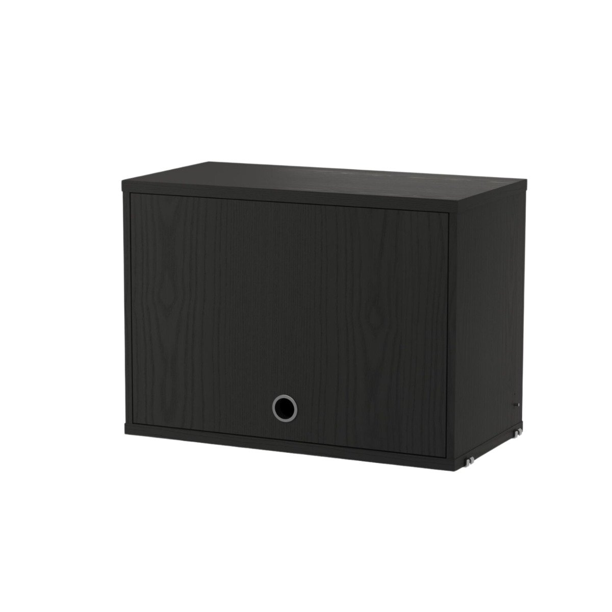 Wall cabinet 58x30x42cm Black-stained
