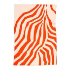 Plaid Pugh 130x200 Rød