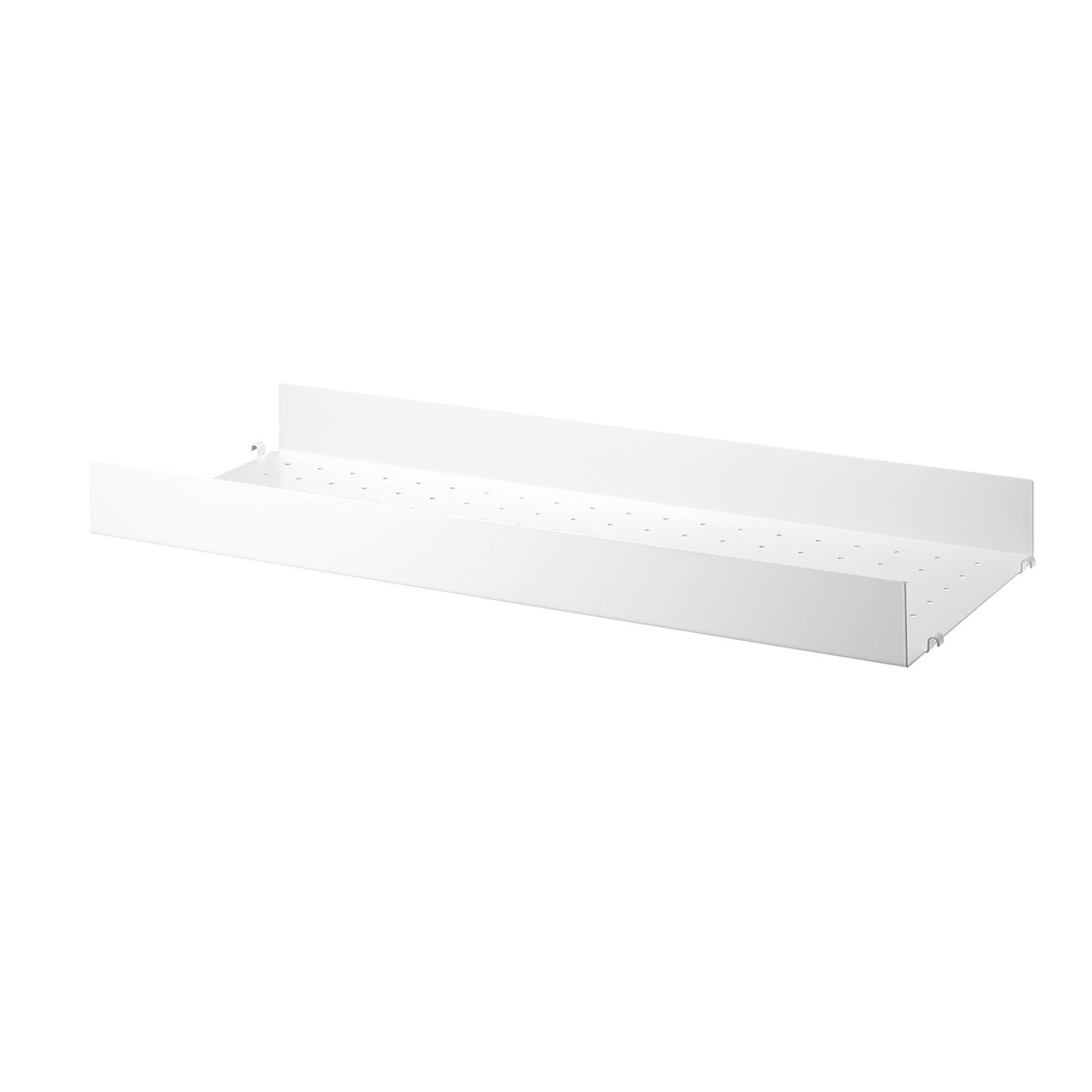 Metallhyllplan Hög 78x30 vit