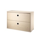 Schubladenschrank 58x30x42, Esche