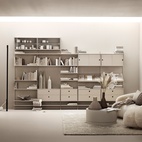 Hyllplan 58x30 3-p beige