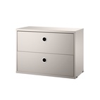 Kommode 58x30x42 beige