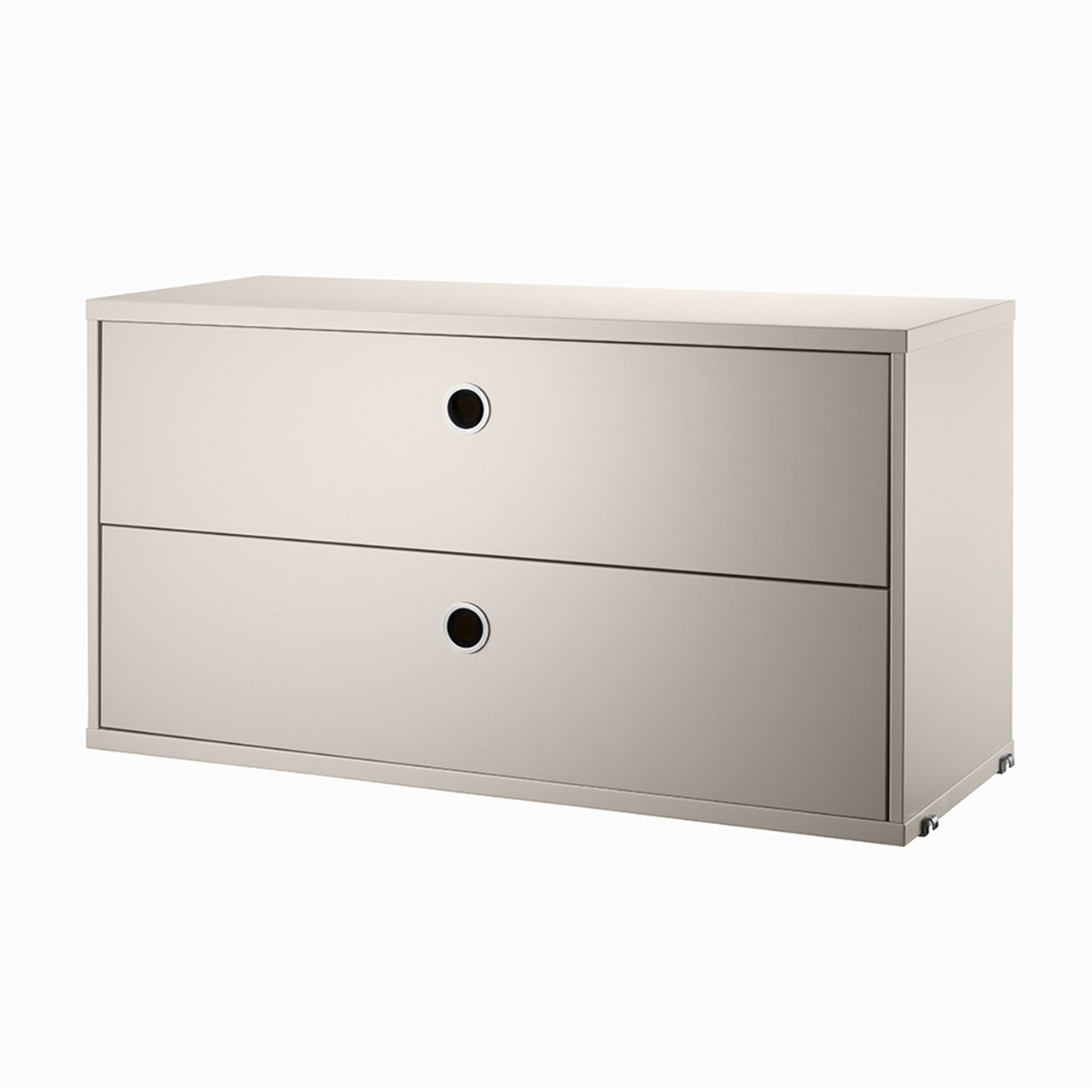Schubladenschrank 78x30x42 beige