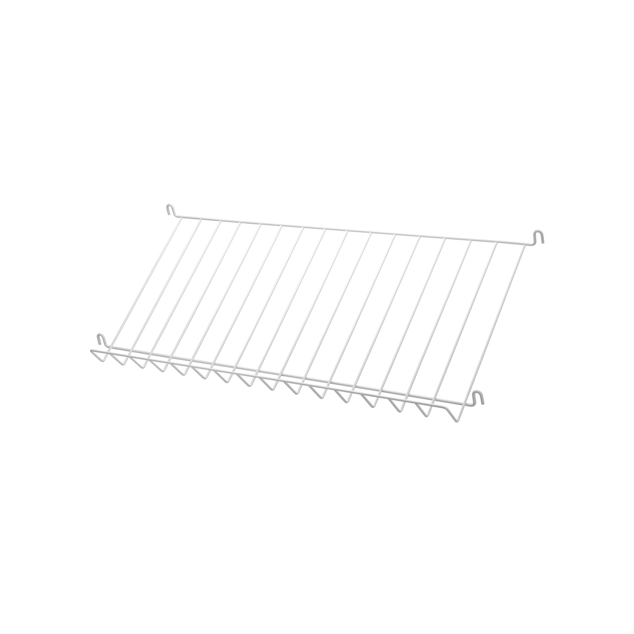 Tidskriftshylla 78x30 vit
