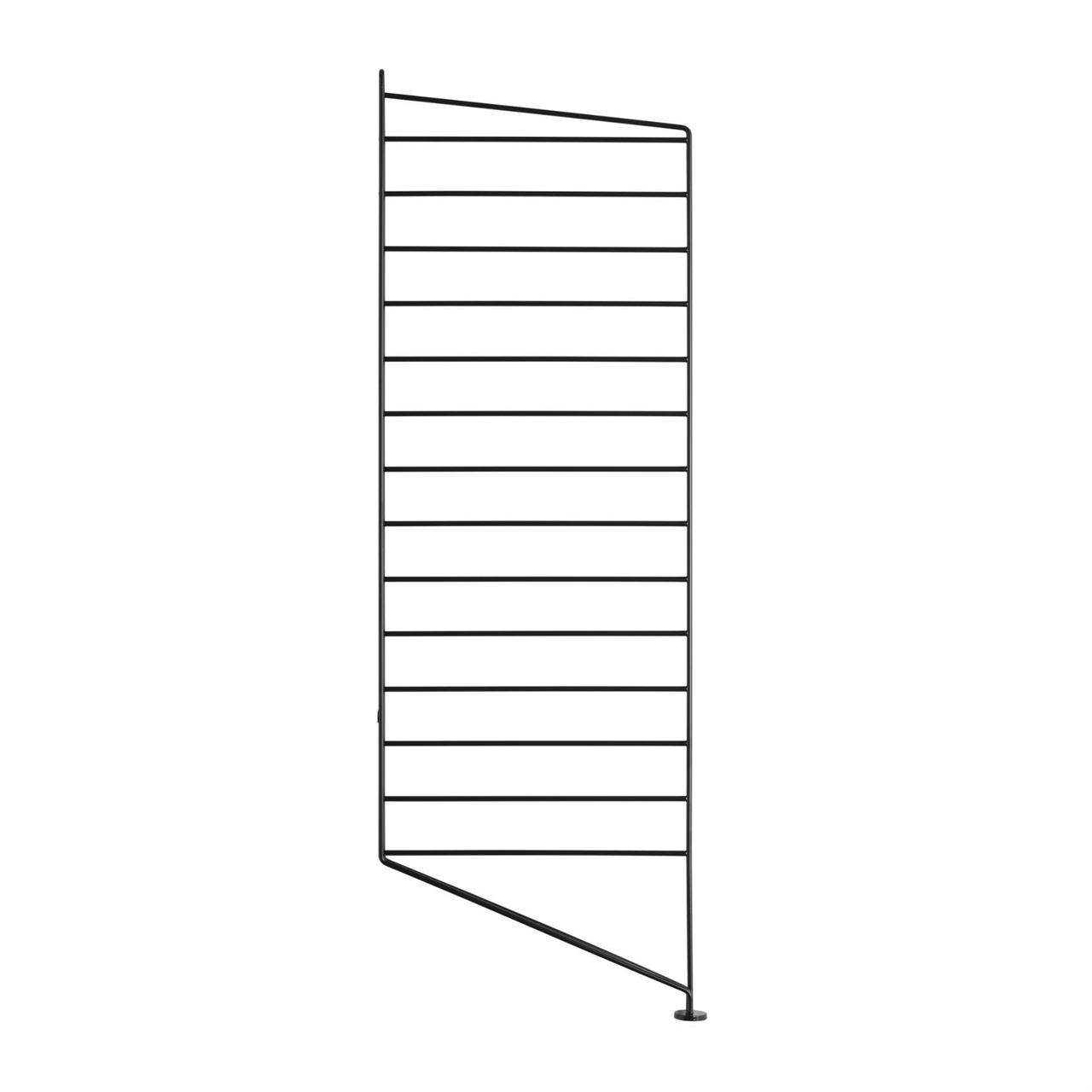 Gulvpanel 85x30 1-delt sort