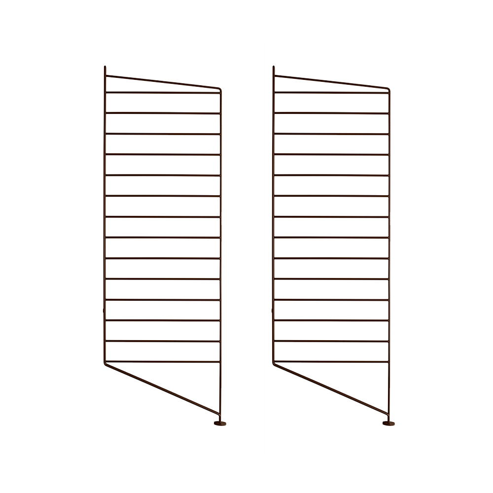 Bodenblende 85x30 2-teilig braun