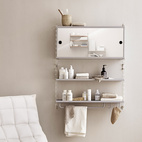 Stange Metall 58 cm beige