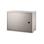 Skap med dør 58 x 30 x 42 cm Beige