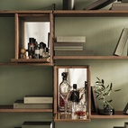 Snaps Cabinet 28x38x30 Walnut