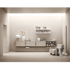 Vitrinskåp 78x30x42 beige