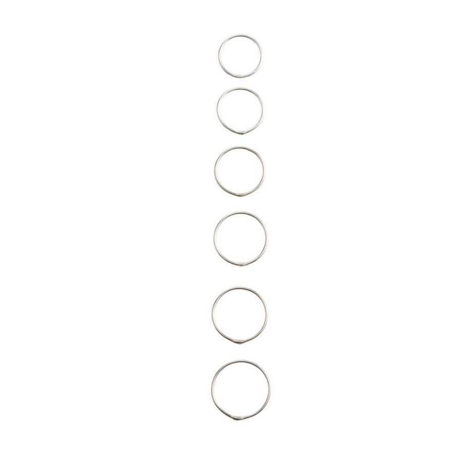 Ring enkel silver 18-19 mm