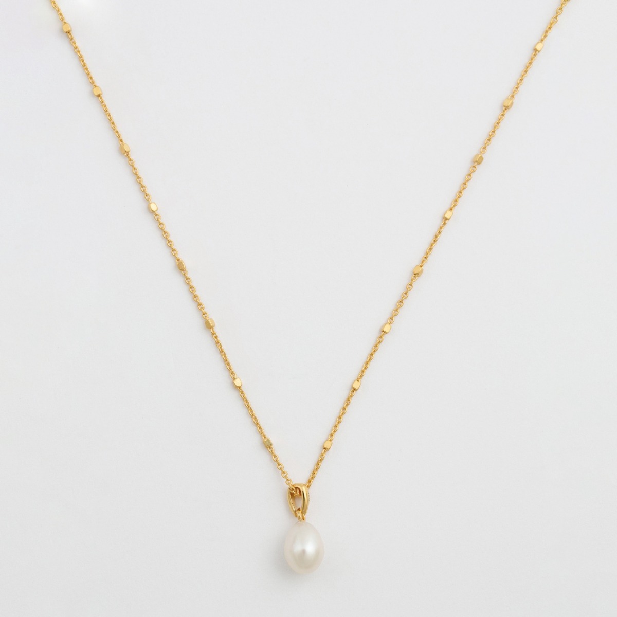 Halsband Treasure Single Pearl