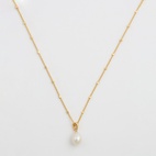 Halsband Treasure Single Pearl