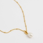 Halsband Treasure Single Pearl