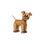 Trefigur Happy Dog 13,5 cm Eik