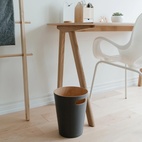 Papirkurv 7,5 L Natur/Grå