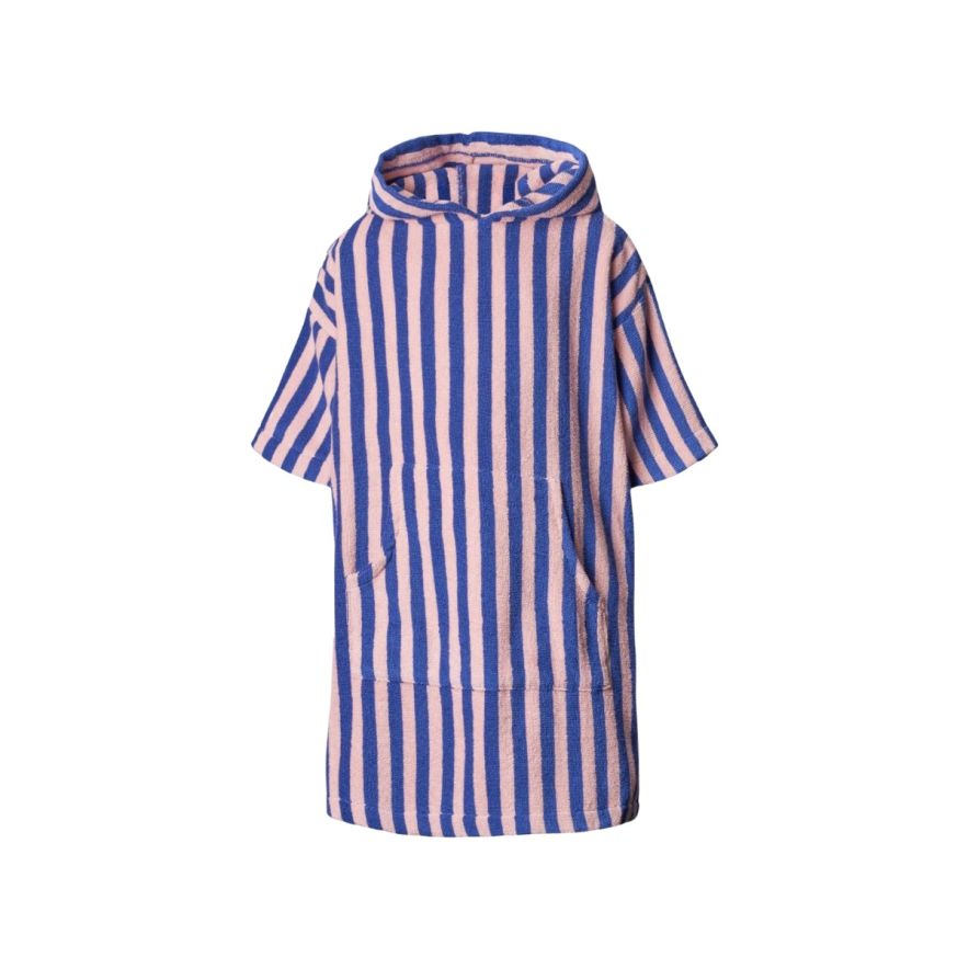 Badekåbe Poncho Naram Rosa/Blå