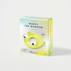 Badering Monty The Monster 110 x 35 cm Gul