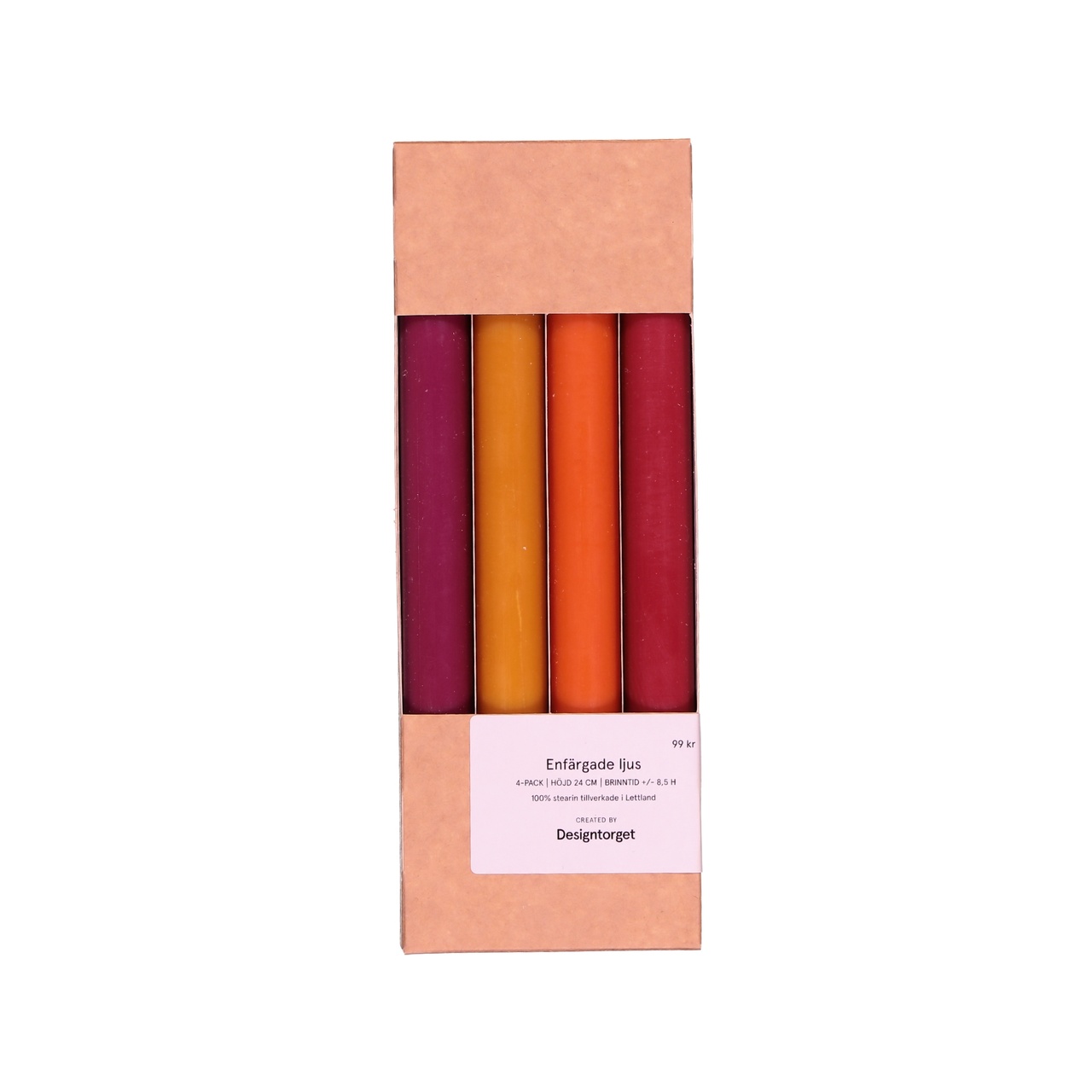 Kronlys 4-pak 24 cm Multi