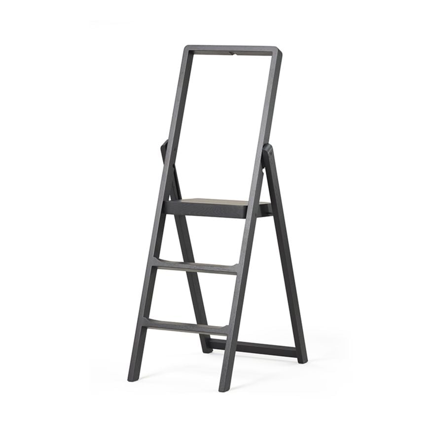 Step-stige, sort/bejdset