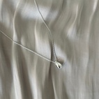 Halsband Drop Silver