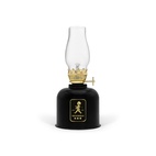 Parafinlampe svart/gull