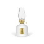 Fotogenlampa Vit/guld