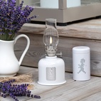 Fotogenlampa Vit/Silver
