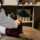 Bordslampa Uppladdingsbar Arum Svart
