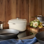 Gjutjärnsgryta Granberg rund 4L Cream