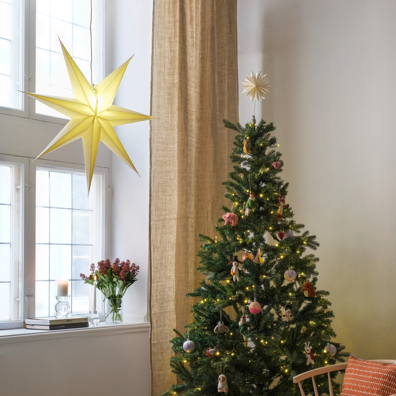 Adventsstern DT Isak 60 cm
