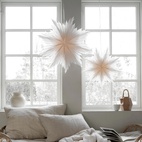 Adventsstjärna Oslo 60 cm Vit