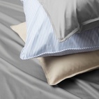 Bettwäsche-Set Vide Satin 220x210 cm Dunkelgrau