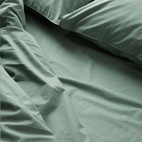 Bäddset Vide Percale 220x210cm Mörkgrön
