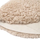Fårö sheepskin chair cushion 34 cm beige