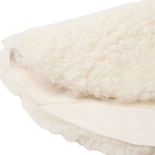 Stolsdyna Fårö fårskinn 34 cm off white