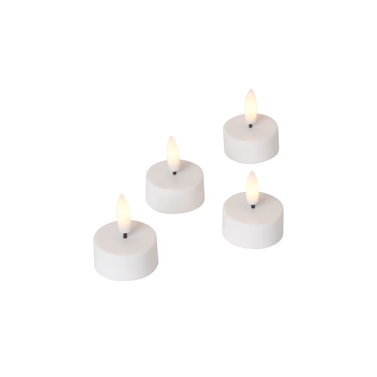 Ajastimella varustetut 4-P LED-kynttilät