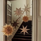 Claus 60cm Gold Advent Star