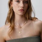 Halsband Paxton Long Guld