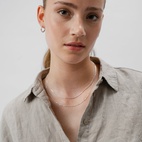 Sheer Mirror Necklace