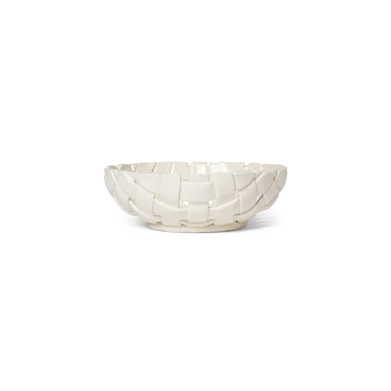 Skål Plait 30 diameter Vit