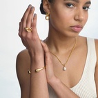 Armband Bolded Drops Guld