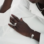 Armband Bolded Drops Silver