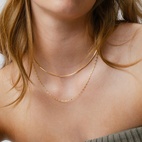 Halsband Sheer Station Guld