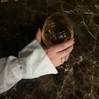 Ring Dear Guld Turkos 18 mm