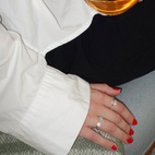 Ring Dear Silver Rosa