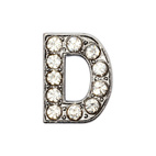 DRMZ D - Silver Rhinestone