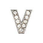 DRMZ V - Silver Rhinestone