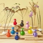 Spring birds 6,5 cm Grateful Green