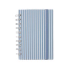 Linjerad anteckningsbok KIT Stripe A6